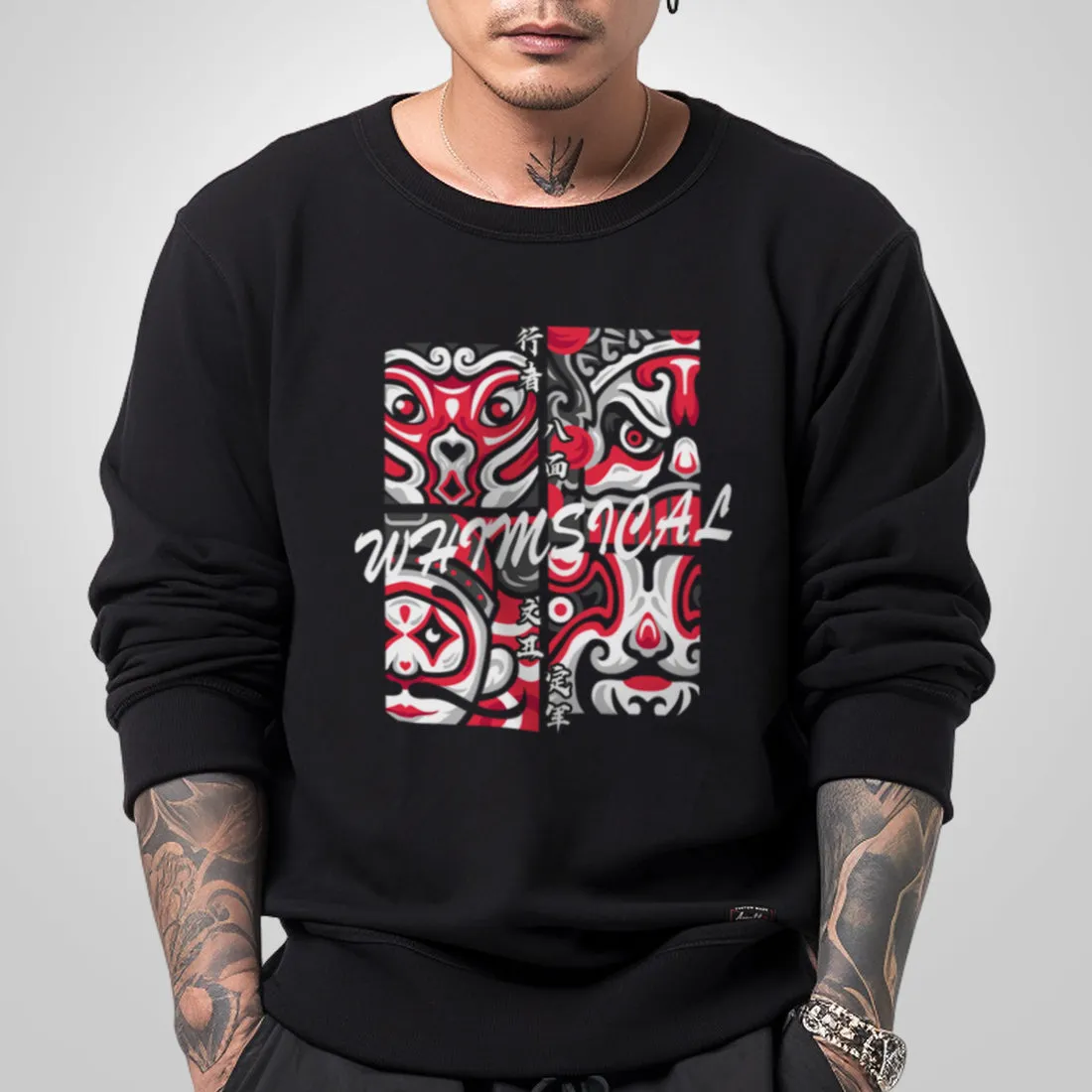 Chinese Opera Masks - Sweatshirt