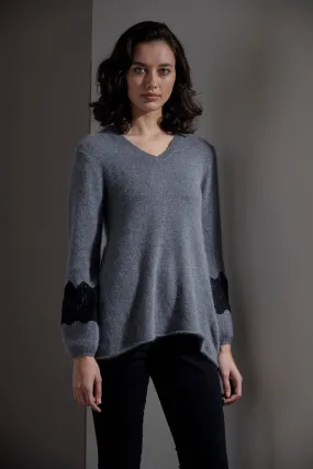 Evita Sweater - Char Marl