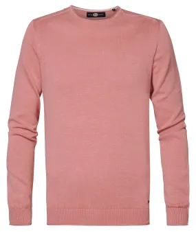 JERSEY HOMBRE  PETROL MEN KNITWEAR ROUND NECK BASIC