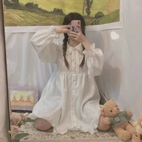 Kawaii Lolita Sweet White Dress