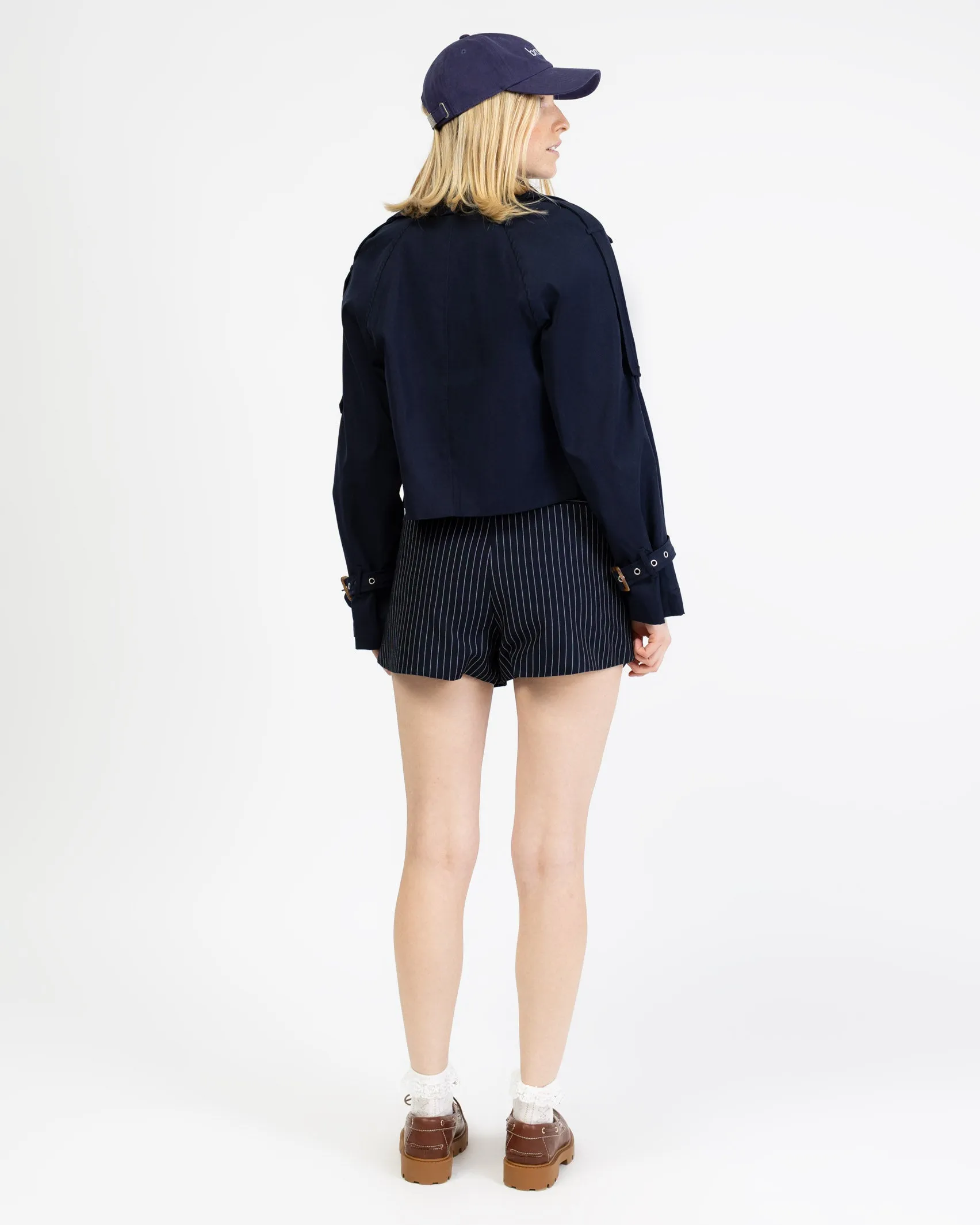 Kurze Trench Jacke