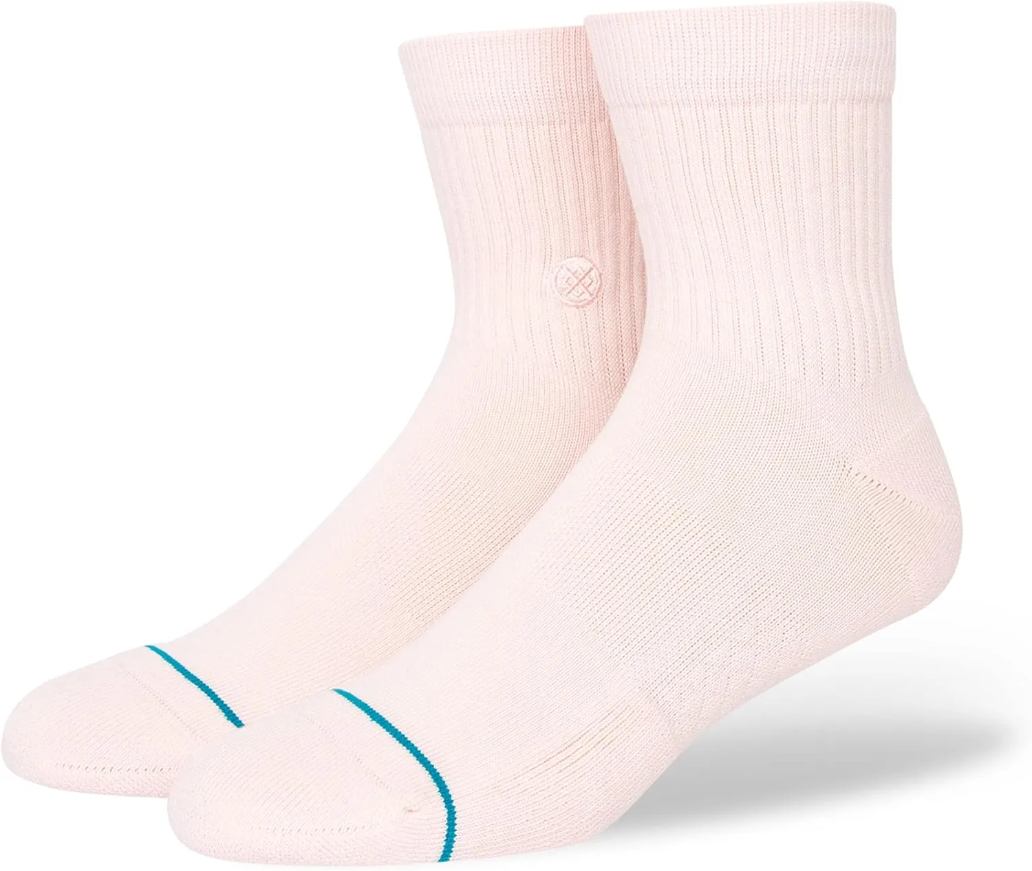 Stance Icon Quarter - Unisex Socks - Medium Cushioning - Anatomical Arch Support - Crew Height - Cropped Socks