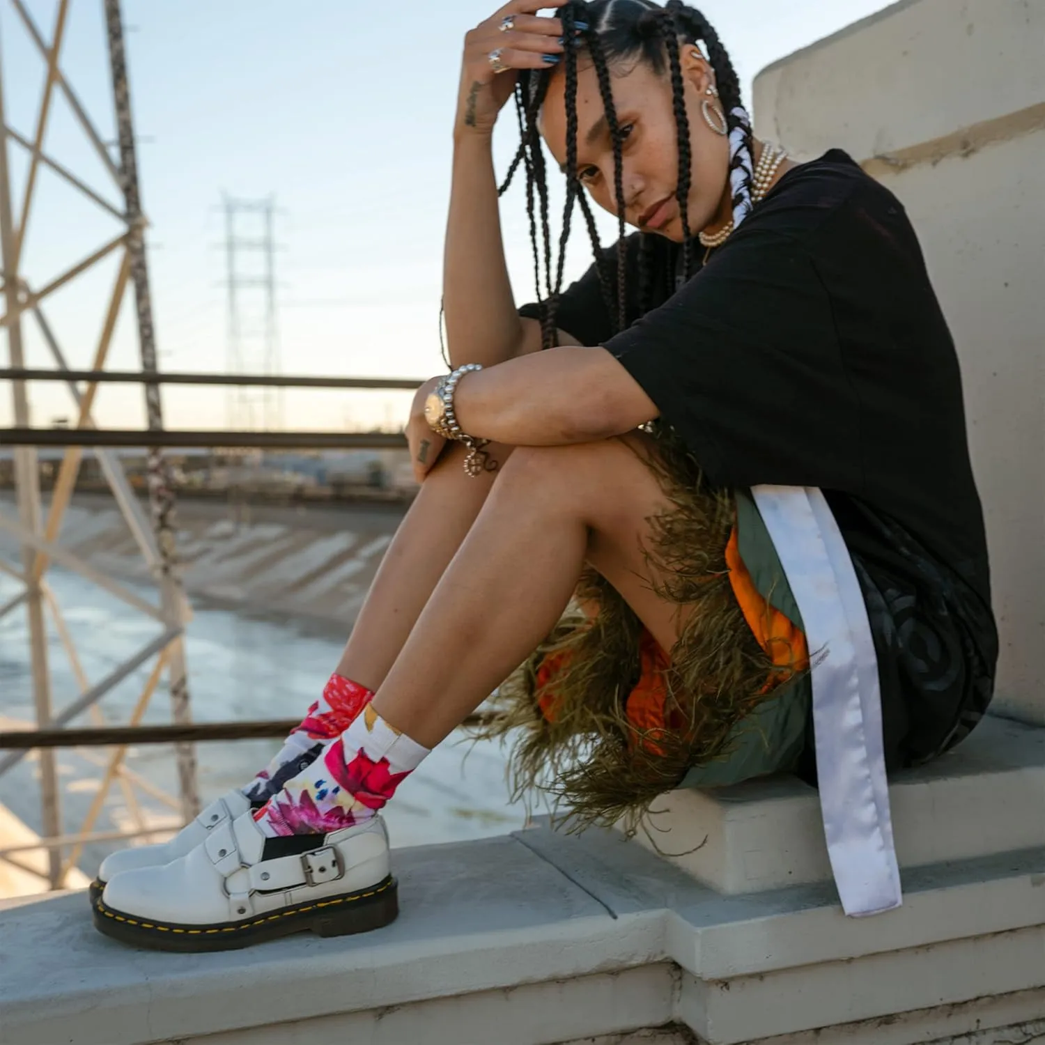 Stance Icon Quarter - Unisex Socks - Medium Cushioning - Anatomical Arch Support - Crew Height - Cropped Socks