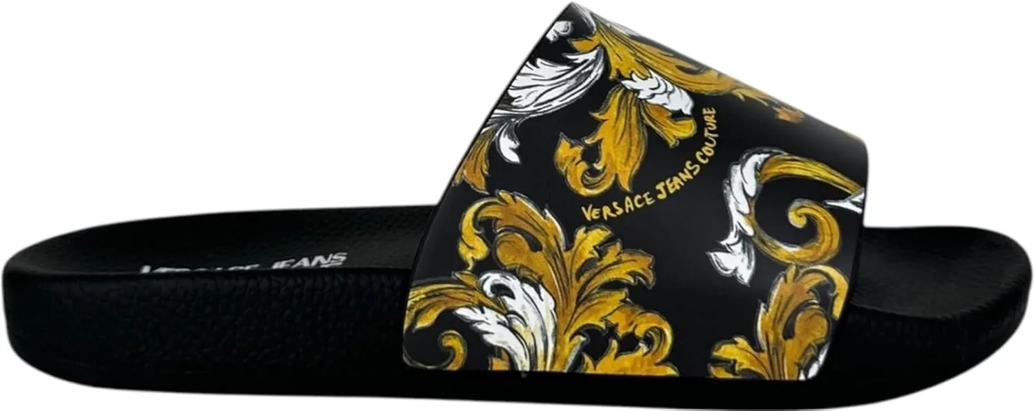 VERSACE JEANS COUTURE Sandal 78VA3SQ3 ZS365 Colour Black G89