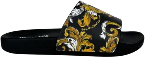 VERSACE JEANS COUTURE Sandal 78VA3SQ3 ZS365 Colour Black G89