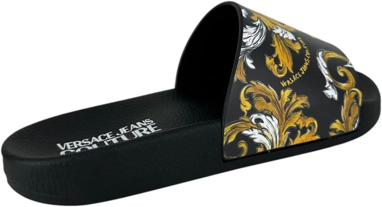 VERSACE JEANS COUTURE Sandal 78VA3SQ3 ZS365 Colour Black G89