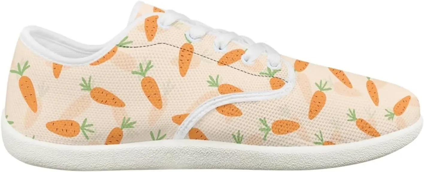 Women's Bunny Work Loafer Lace-Up Tennis Shoes Low Top Running Sneakers Driving Walking Shoe