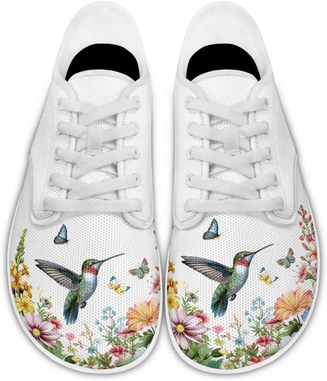 Women's Hummingbird Running Sneaker Leisure Dance Shoes Business Loafers Flats Walking Sneakers
